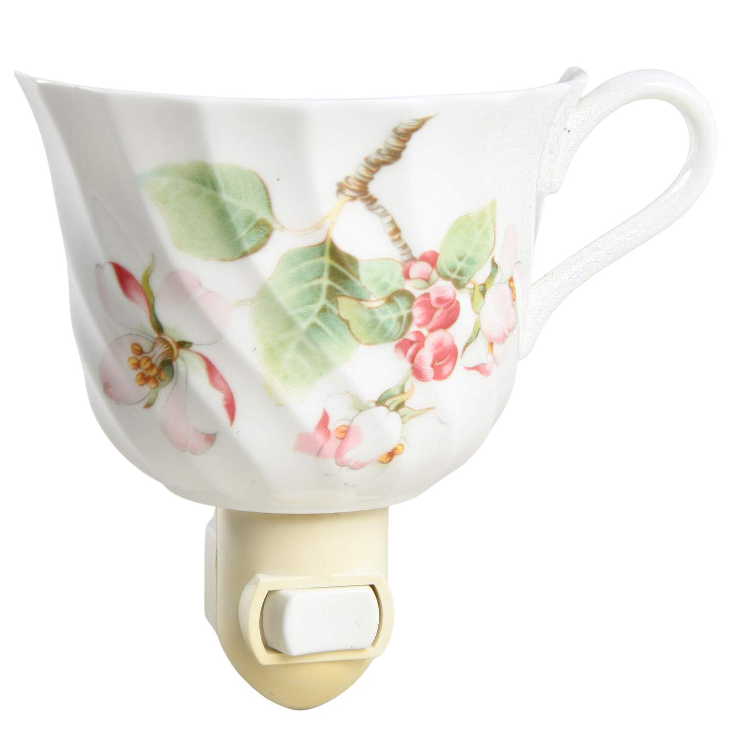 Apple Blossom 1 5/8" + cup (H) Night Light/Cup HC by Wedgwood-1