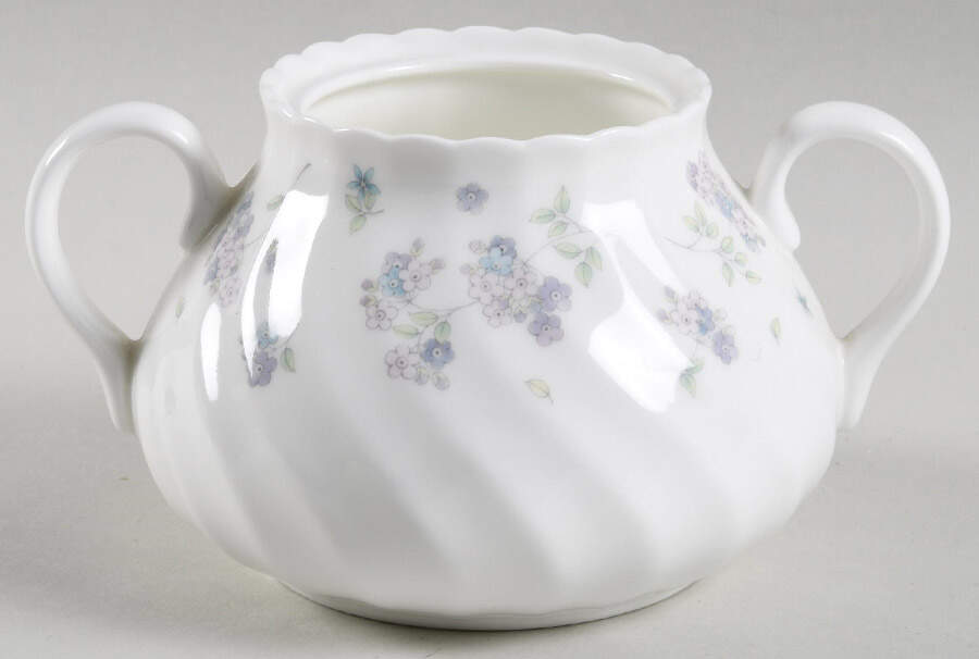 April Flowers Sugar Bowl No Lid by Wedgwood-1