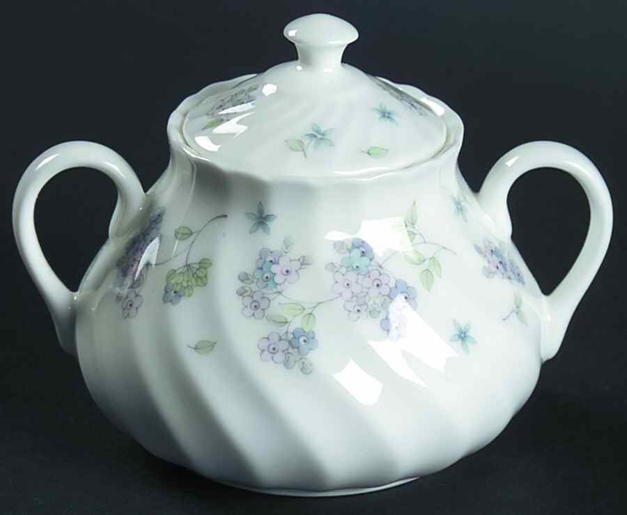 April Flowers Mini Sugar Bowl & Lid by Wedgwood-1