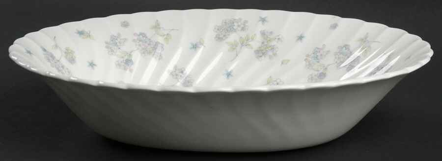 April Flowers 10" Oval Vegetable Bowl by Wedgwood-1