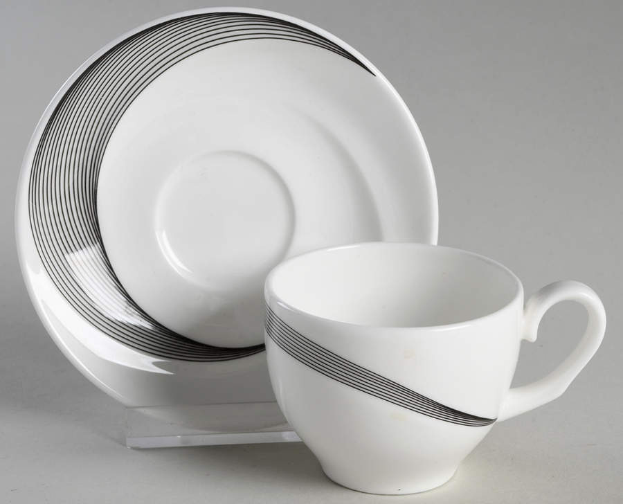 Apollo Flat Demitasse Cup & Saucer Set by Wedgwood-1