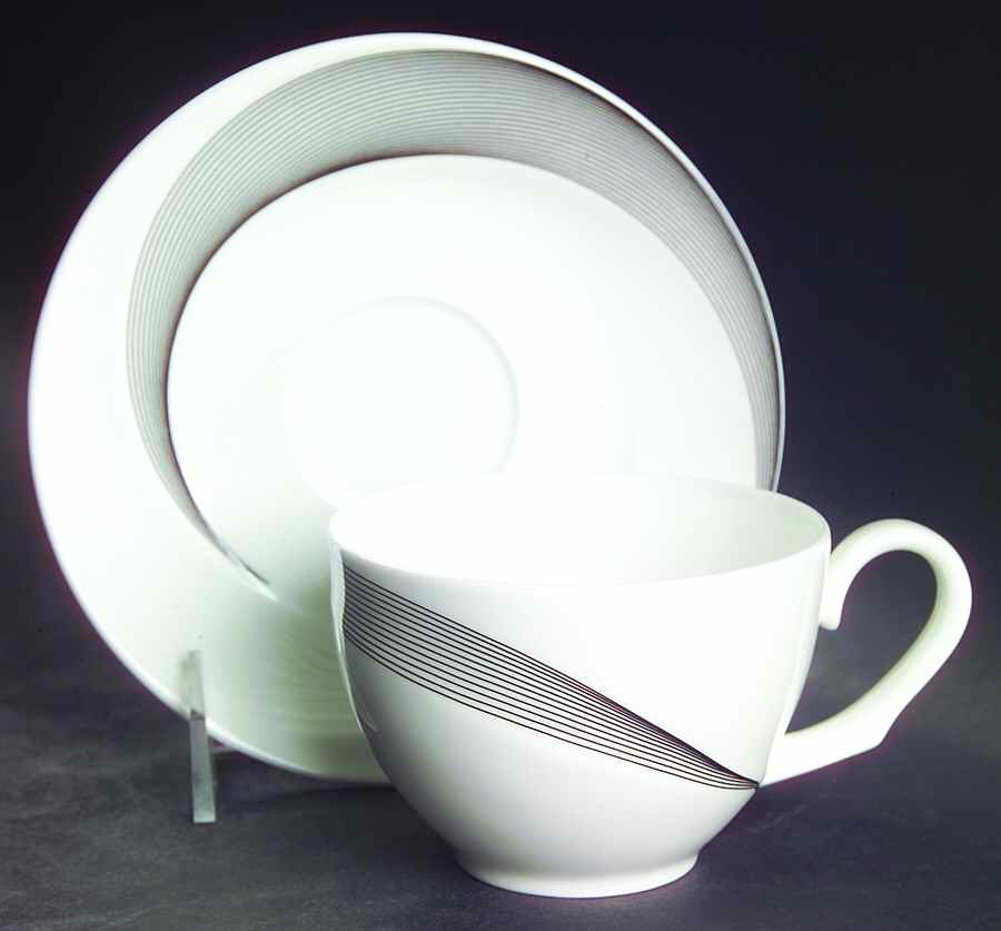 Apollo Flat Cup & Saucer Set by Wedgwood-1