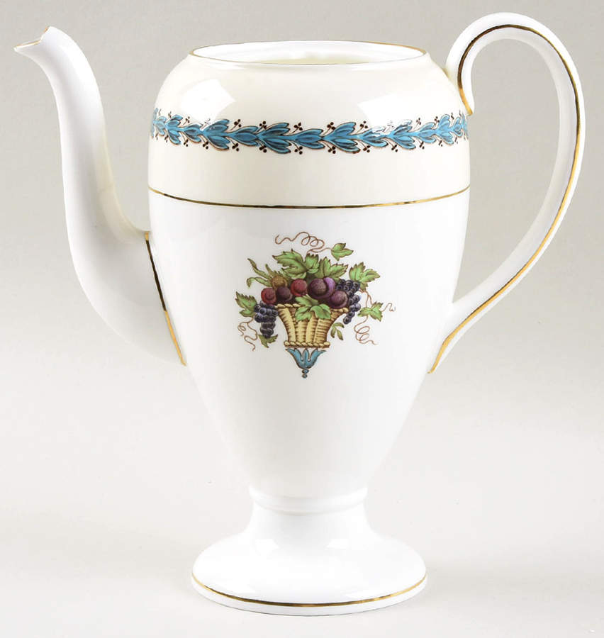 Appledore Coffee Pot No Lid by Wedgwood-1