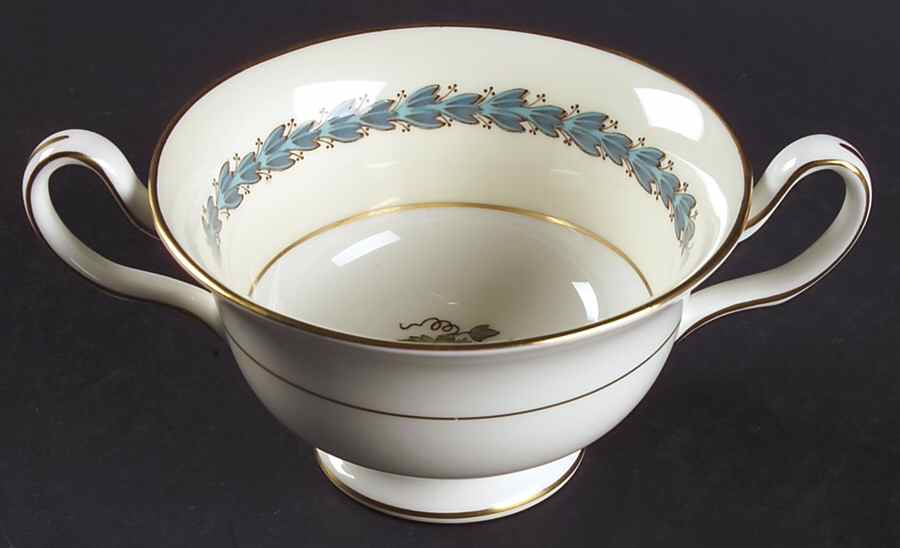 Appledore Flat Cream Soup Bowl by Wedgwood-1