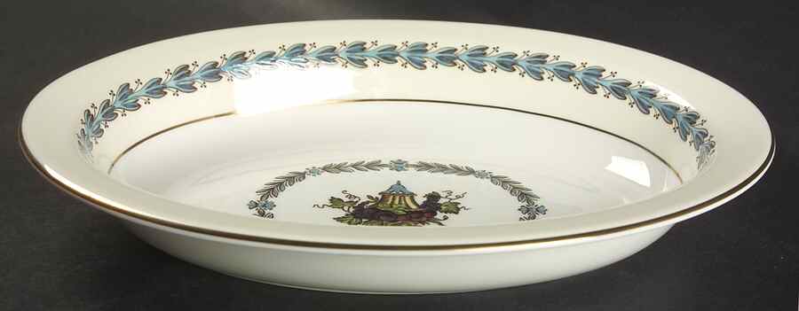 Appledore 9" Oval Vegetable Bowl by Wedgwood-1