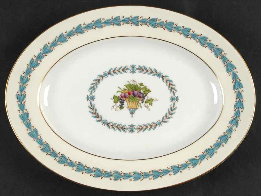 Appledore 11" Oval Serving Platter by Wedgwood-1