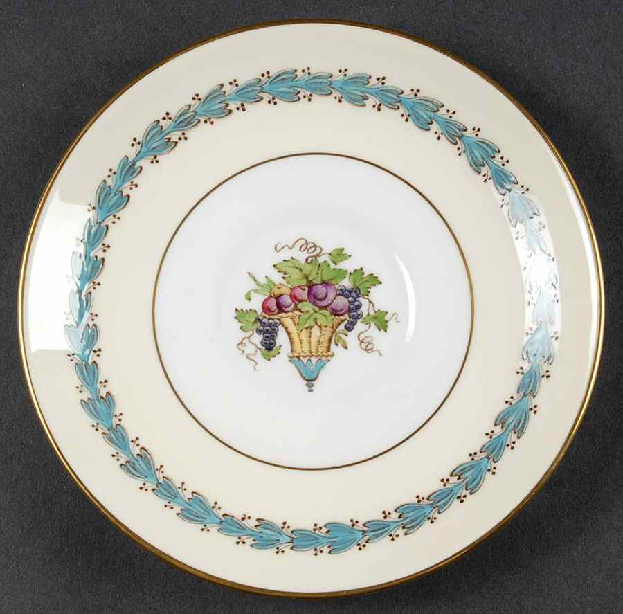 Appledore Saucer for Peony Shape Footed Cup by Wedgwood-1