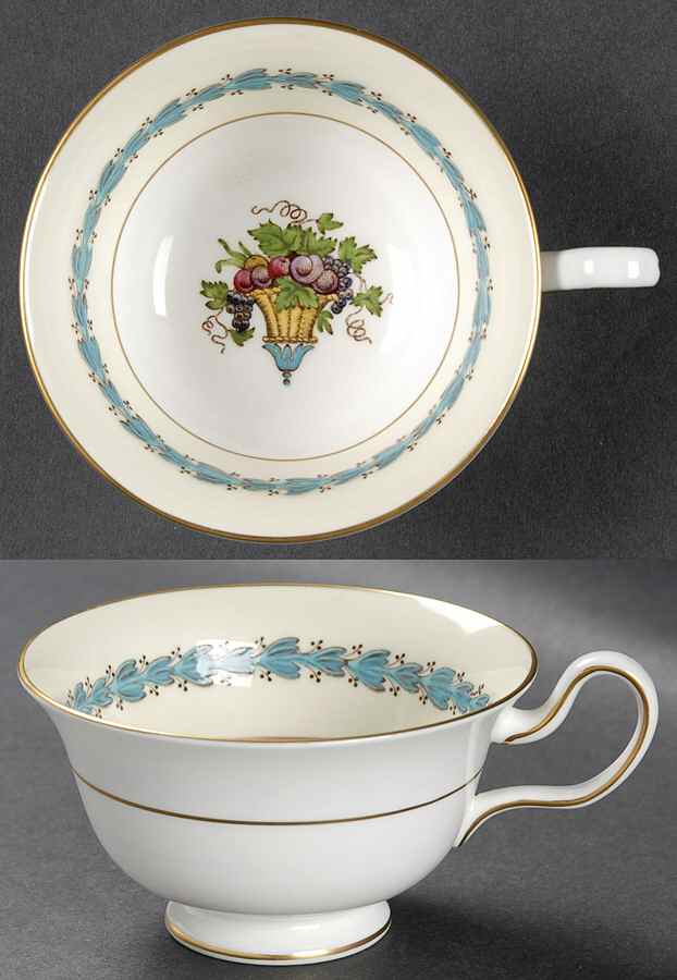 Appledore Peony Shape Footed Cup by Wedgwood-1