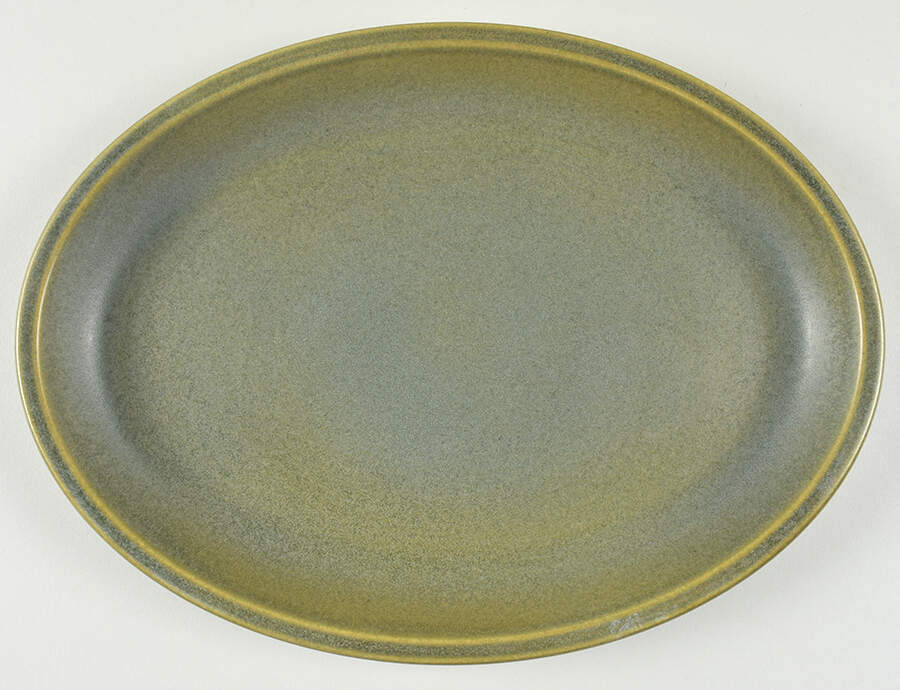 Aquarius 13" Oval Serving Platter by Wedgwood-1