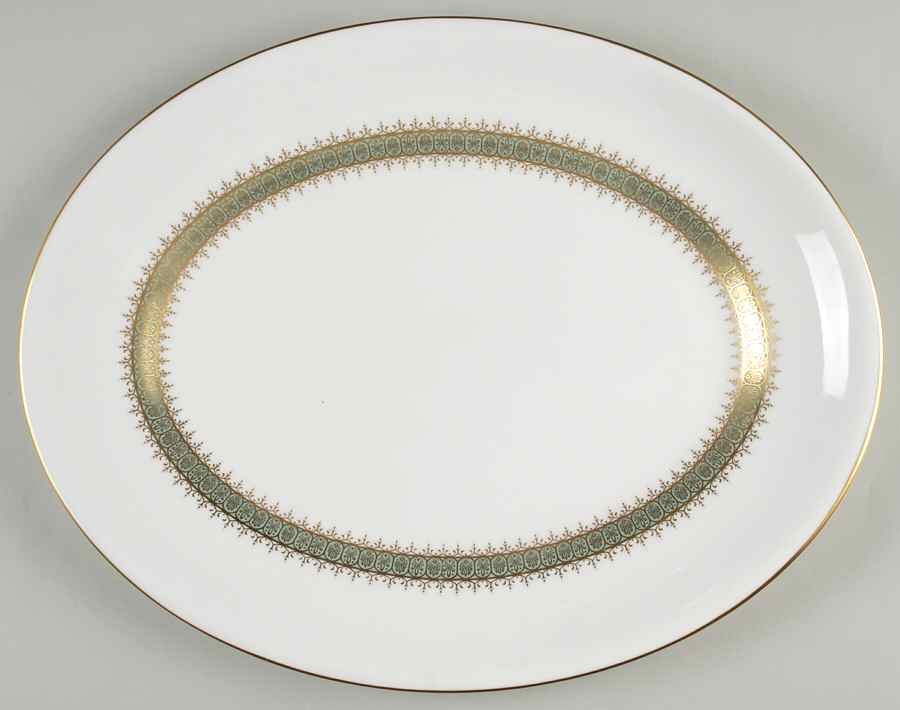 Argyll 13" Oval Serving Platter by Wedgwood-1