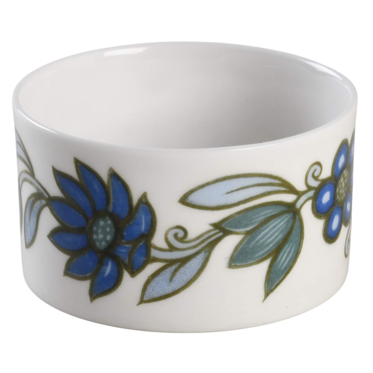 Art Nouveau Blue Mini Open Sugar Bowl by Wedgwood-1