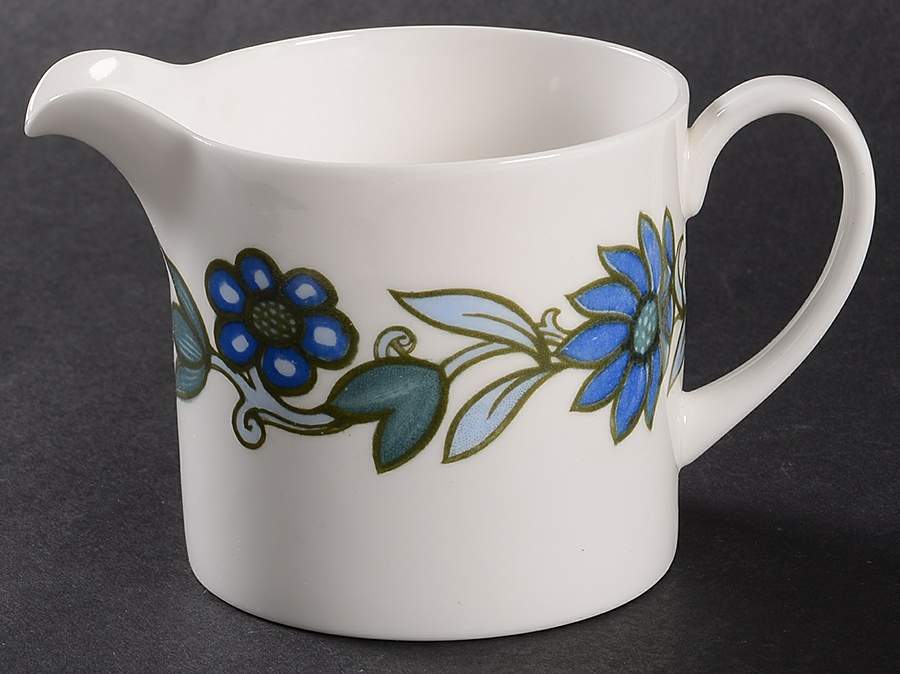 Art Nouveau Blue Creamer by Wedgwood-1