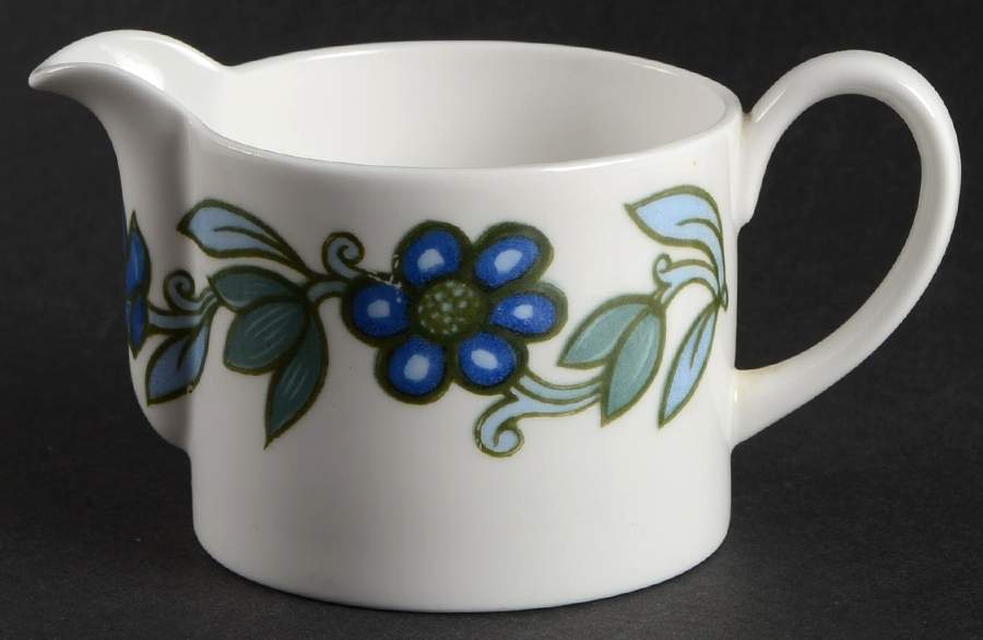 Art Nouveau Blue Mini Creamer by Wedgwood-1