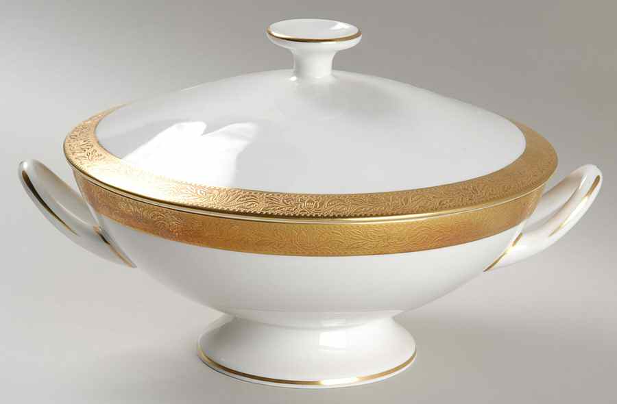 Ascot Round Covered Vegetable by Wedgwood-1