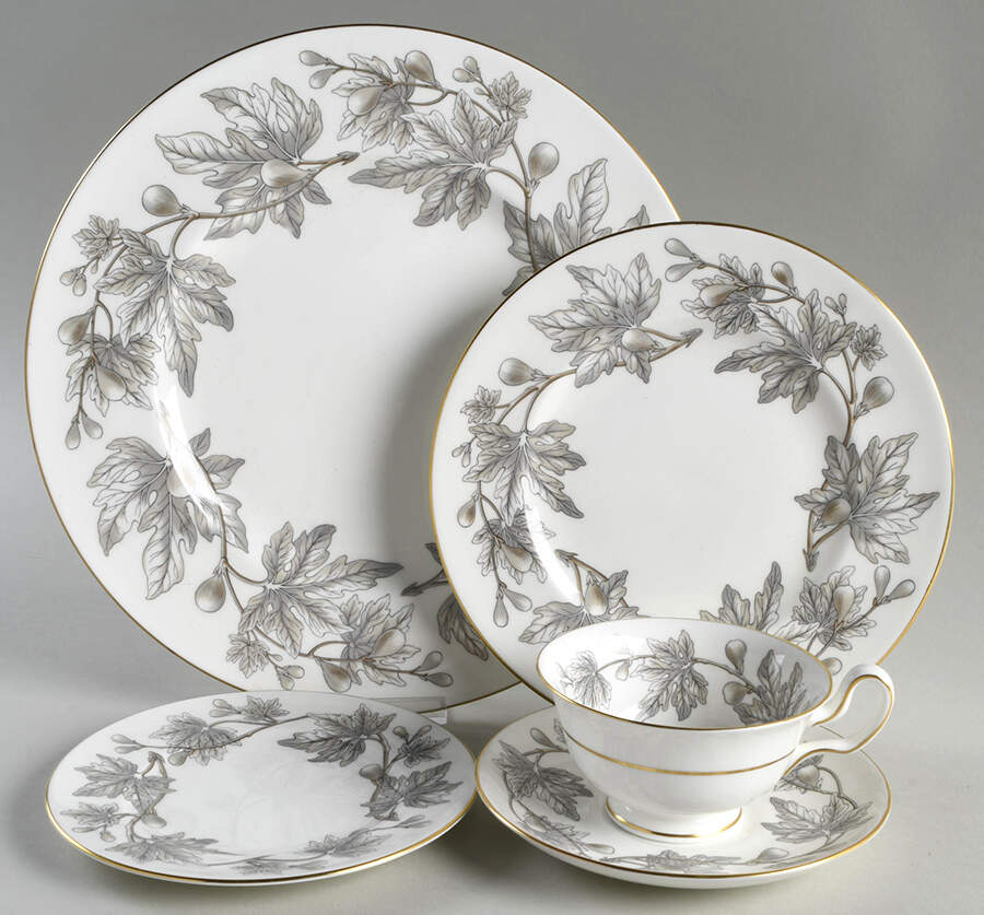 Ashford Grey 5 Piece Place Setting by Wedgwood-1