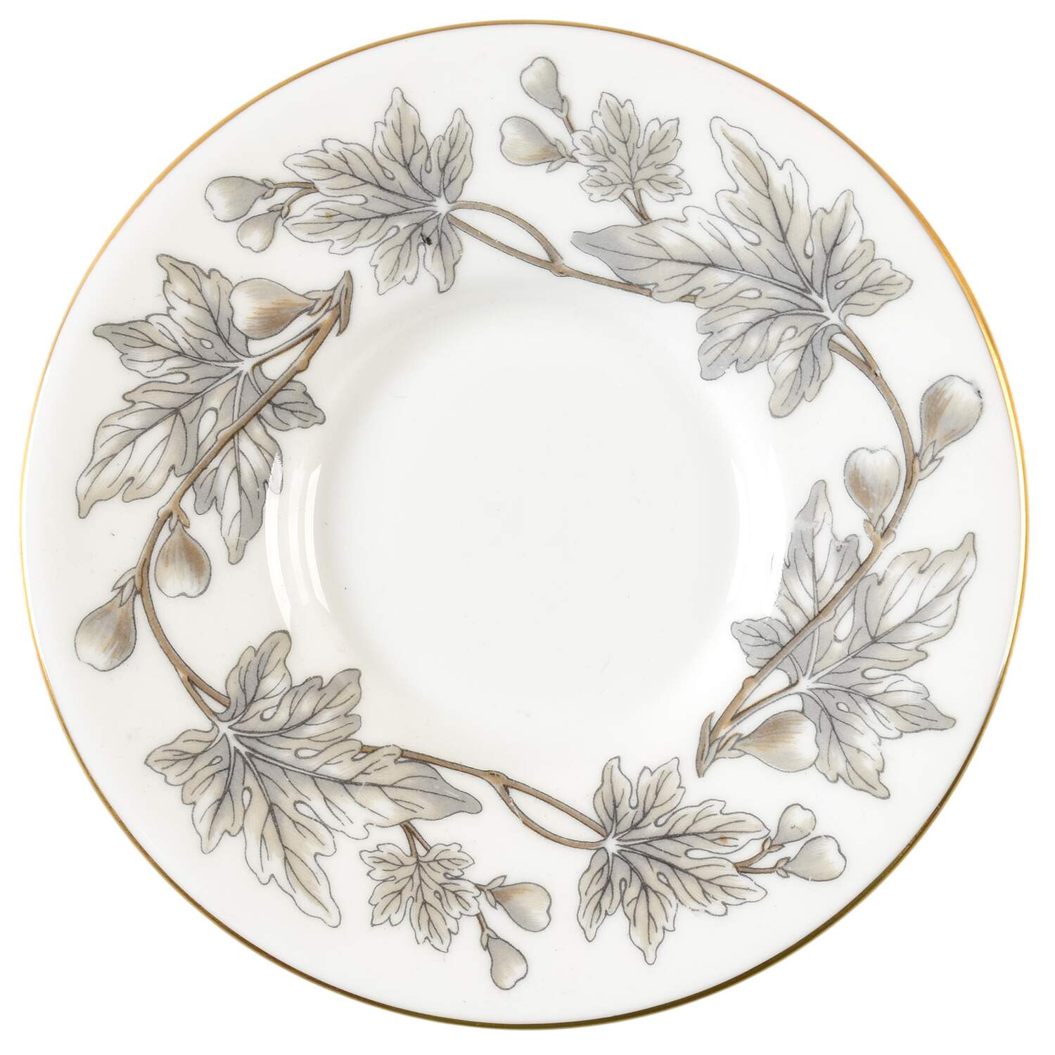 Ashford Grey Saucer for Bond Shape Demitasse Cup by Wedgwood-1