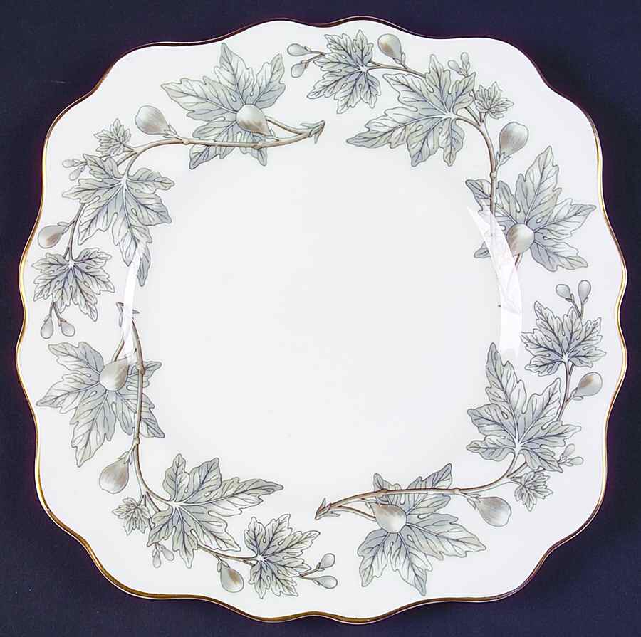 Ashford Grey Square Luncheon Plate by Wedgwood-1