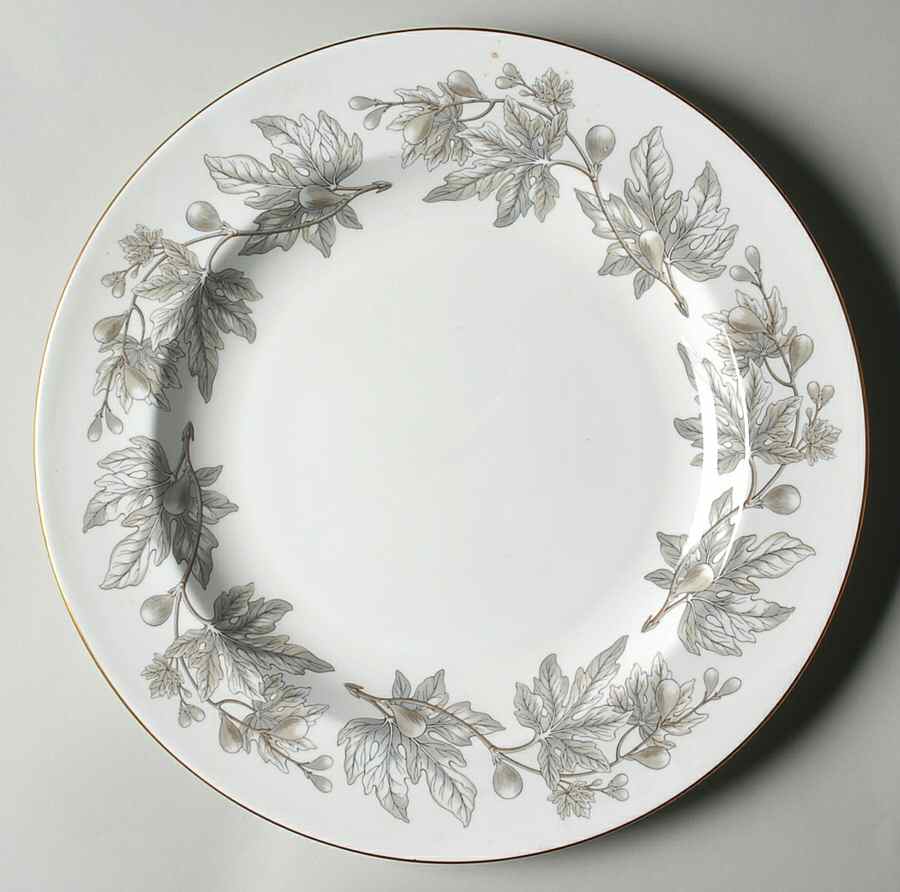 Ashford Grey 13" Chop Plate (Round Platter) by Wedgwood-1