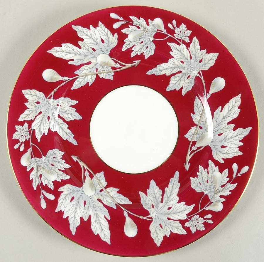 Ashford Red Luncheon Plate by Wedgwood-1