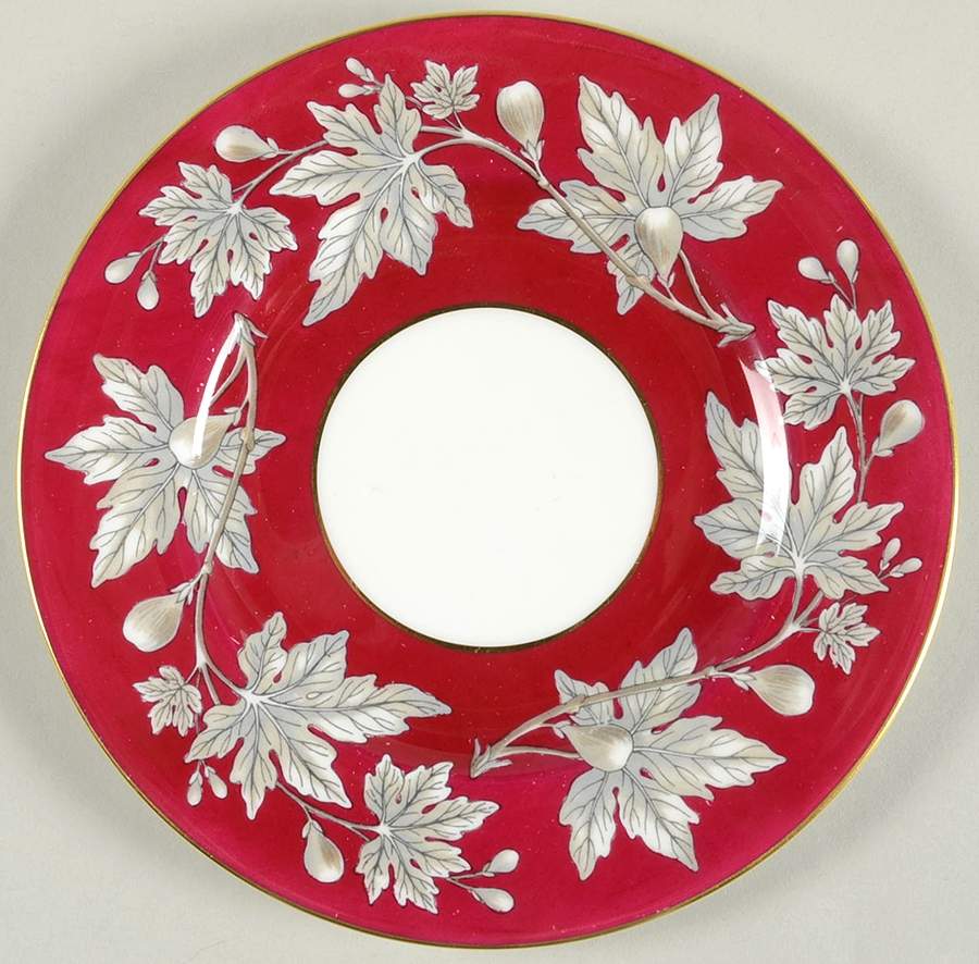 Ashford Red Dessert/Pie Plate by Wedgwood-1