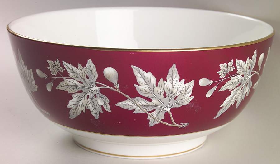 Ashford Red 9" Salad Serving Bowl by Wedgwood-1