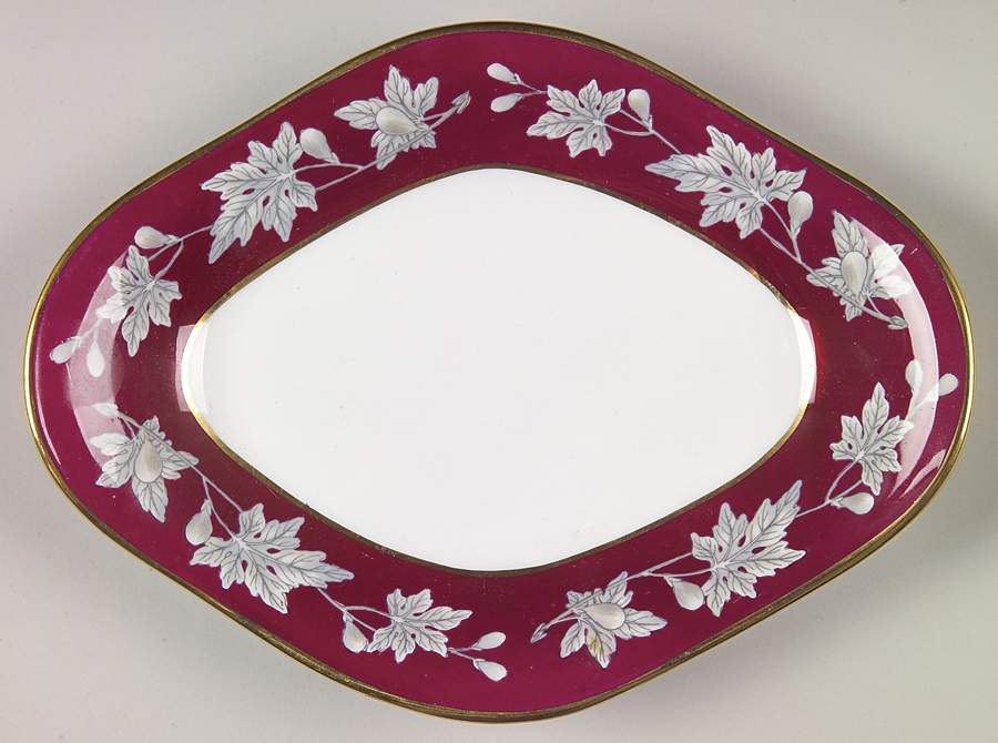 Ashford Red Relish/Gravy Underplate by Wedgwood-1