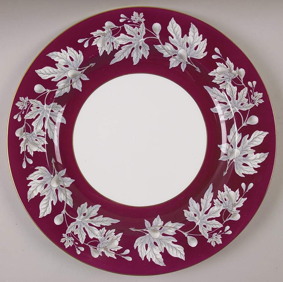 Ashford Red 13" Chop Plate (Round Platter) by Wedgwood-1