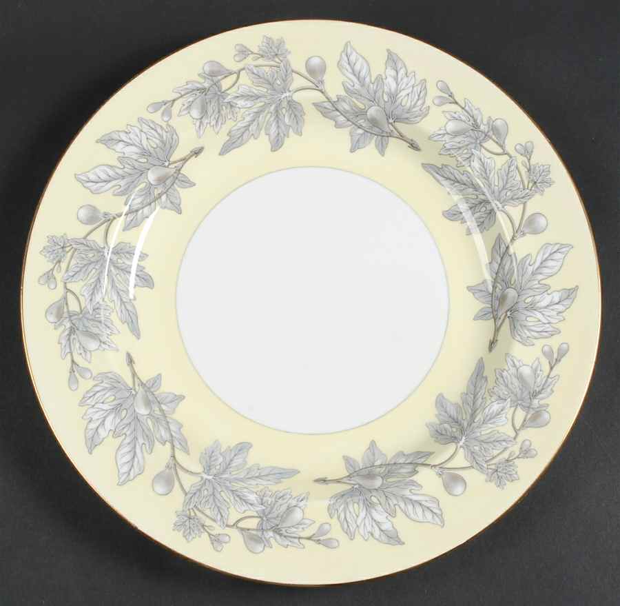 Ashford Yellow 13" Chop Plate (Round Platter) by Wedgwood-1