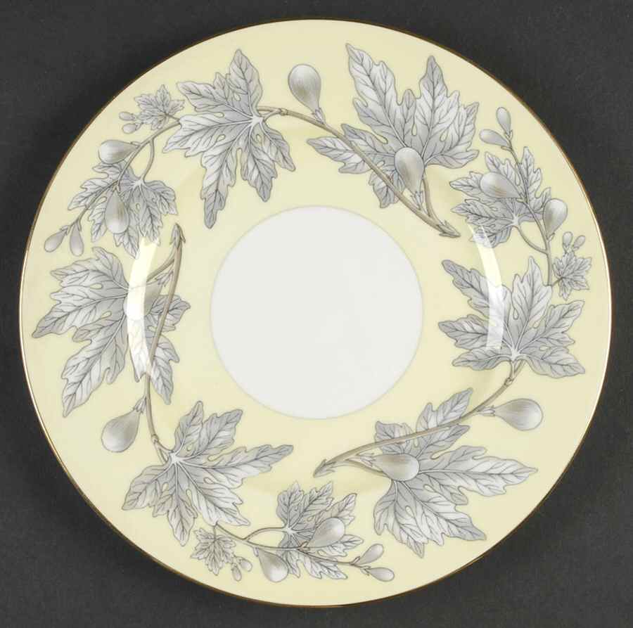 Ashford Yellow Luncheon Plate by Wedgwood-1