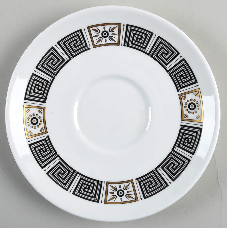 Asia Black Saucer by Wedgwood-1