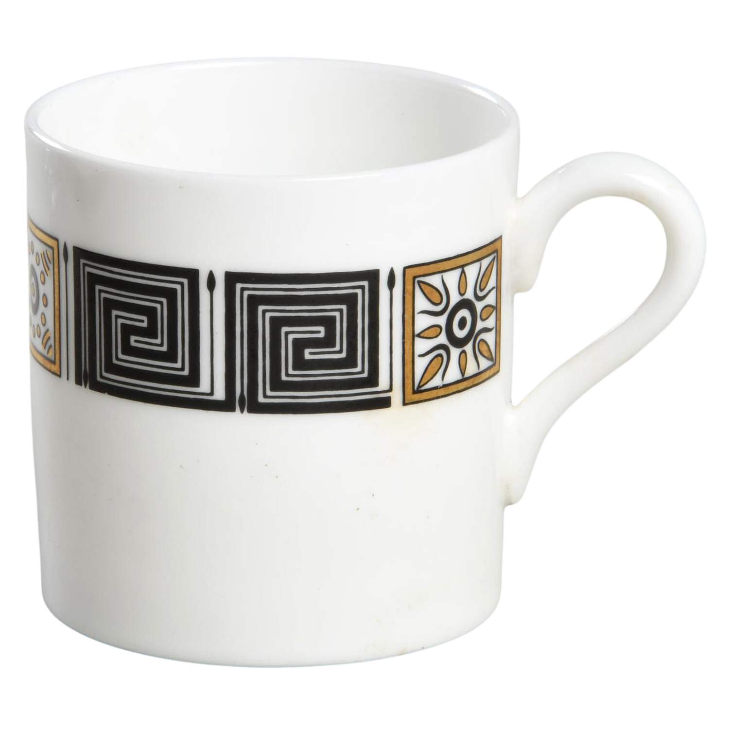 Asia Black Bond Shape Demitasse Cup by Wedgwood-1