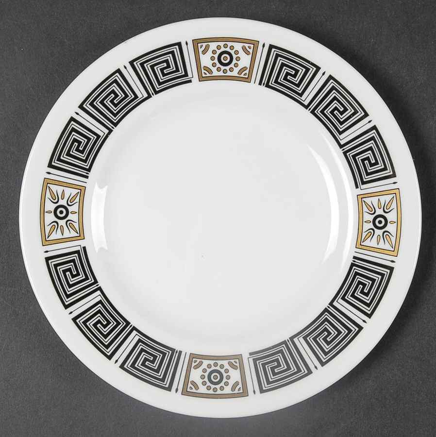 Asia Black Bread & Butter Plate by Wedgwood-1