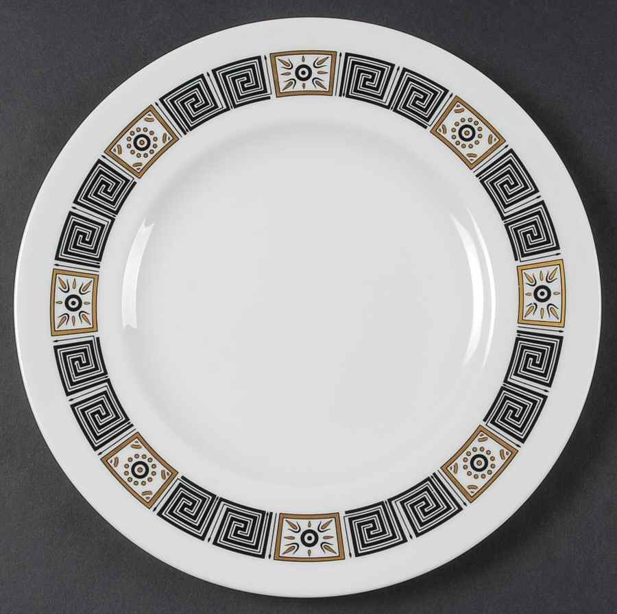 Asia Black Salad Plate by Wedgwood-1