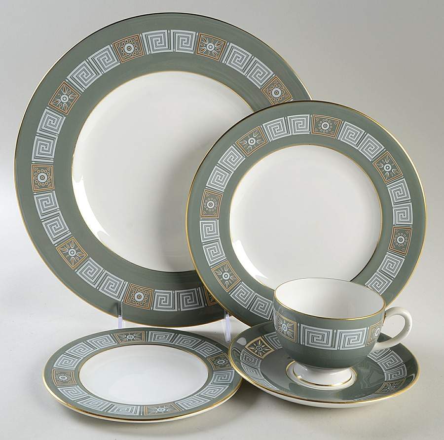 Asia Green 5 Piece Place Setting by Wedgwood-1