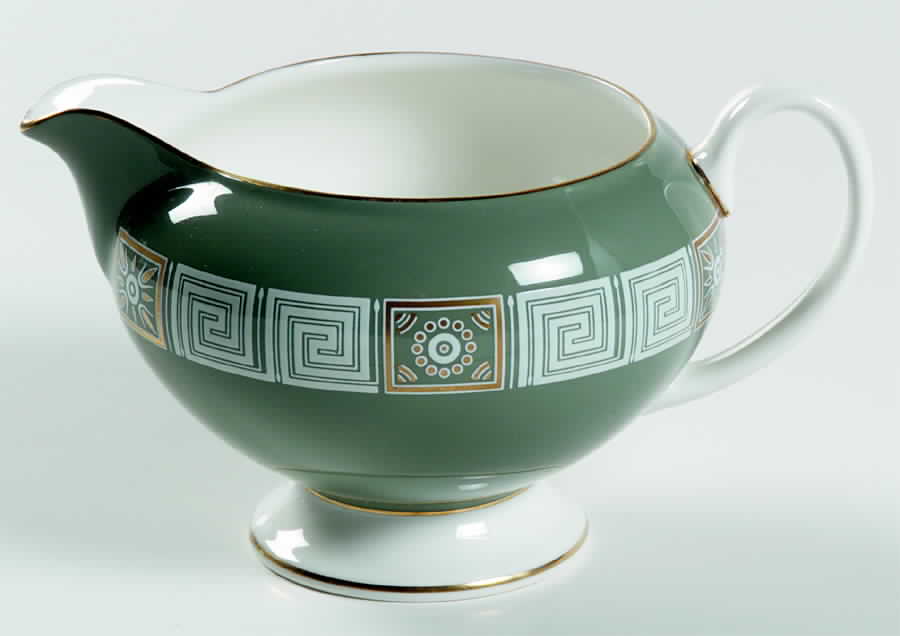 Asia Green Leigh Shape Creamer by Wedgwood-1