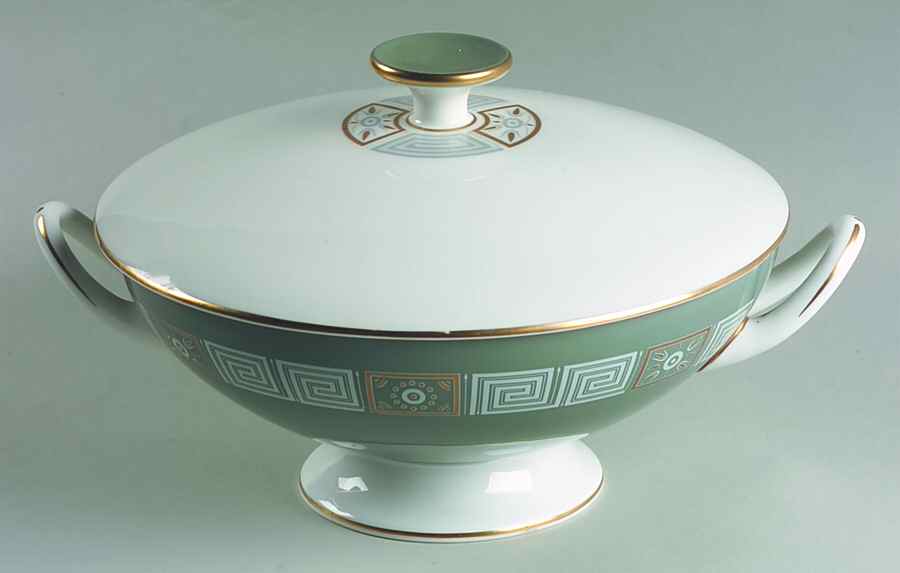 Asia Green Round Covered Vegetable by Wedgwood-1