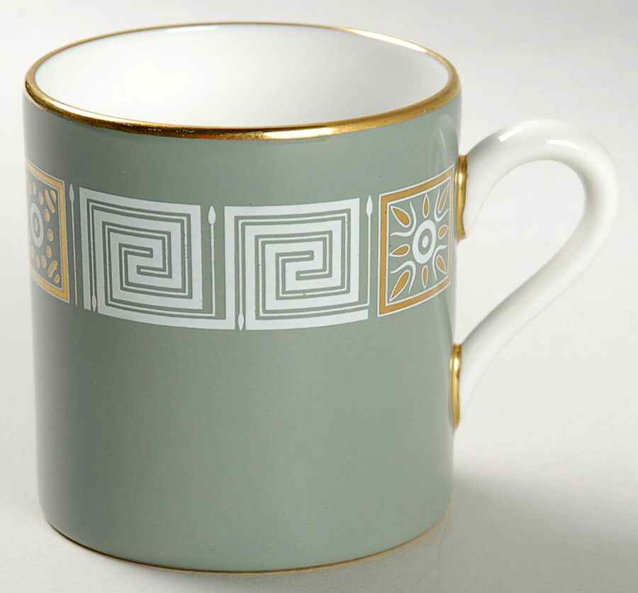 Asia Green Bond Shape Demitasse Cup by Wedgwood-1