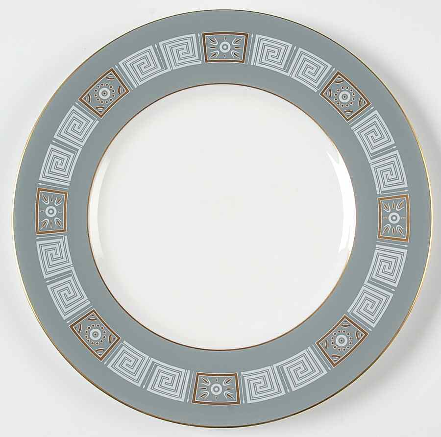 Asia Gray Luncheon Plate by Wedgwood-1