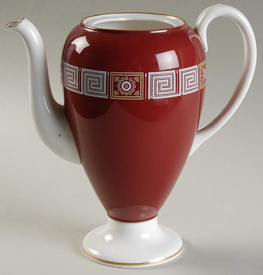 Asia Red Small Coffee Pot No Lid by Wedgwood-1