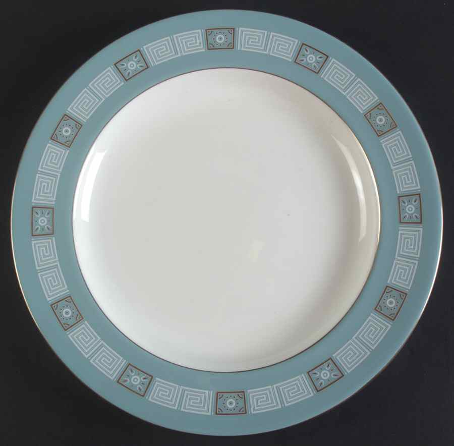 Asia Turquoise 13" Chop Plate (Round Platter) by Wedgwood-1