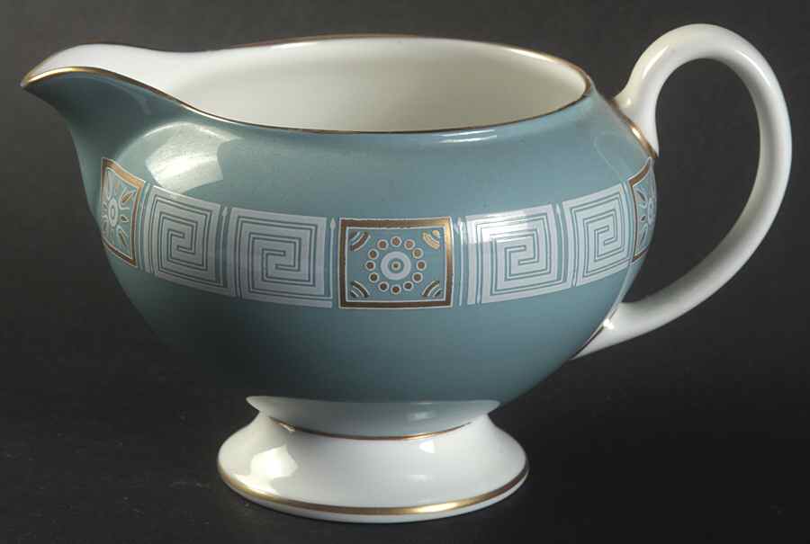 Asia Turquoise Leigh Shape Creamer by Wedgwood-1