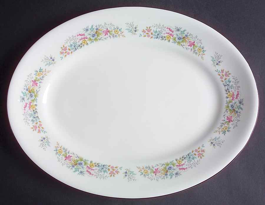 Aspen 13" Oval Serving Platter by Wedgwood-1