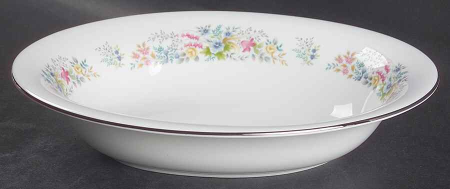 Aspen 10" Oval Vegetable Bowl by Wedgwood-1