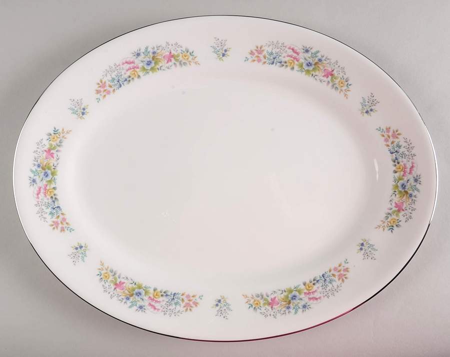 Aspen 15" Oval Serving Platter by Wedgwood-1