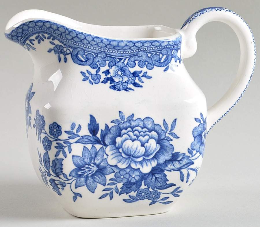 Asiatic Pheasant Blue Mini Creamer by Wedgwood-1
