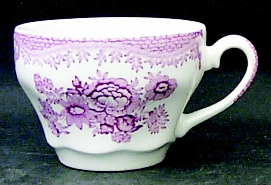 Asiatic Pheasants Pink (Enoch) Breakfast Cup by Wedgwood-1