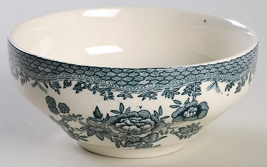 Asiatic Pheasants Teal Fruit/Dessert (Sauce) Bowl by Wedgwood-1