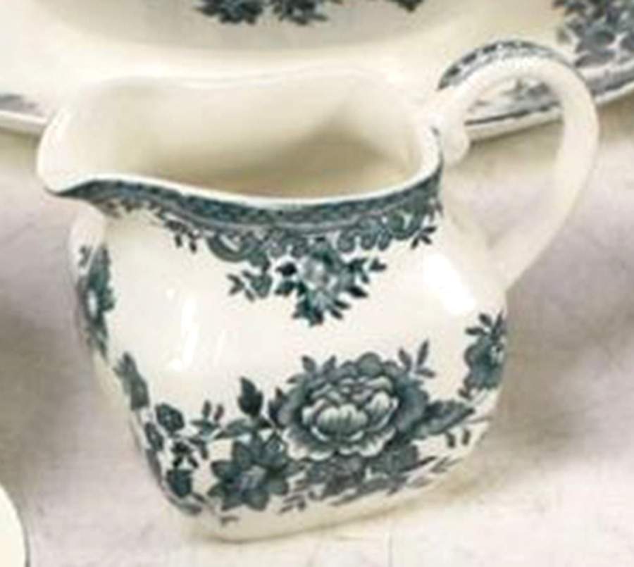Asiatic Pheasants Teal Mini Creamer by Wedgwood-1