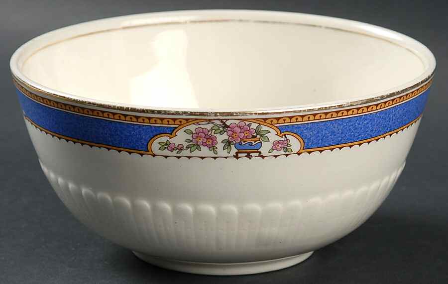 Astor (Flowers On Border, Older) 6" All Purpose Bowl by Wedgwood-1