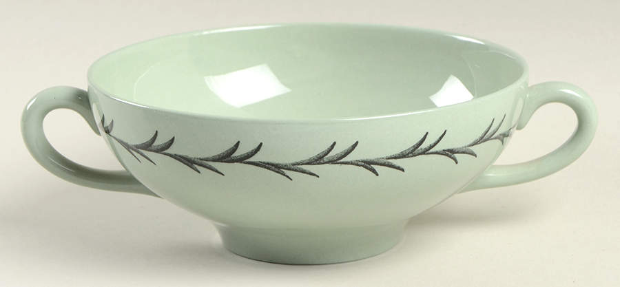 Aster Footed Cream Soup Bowl by Wedgwood-1